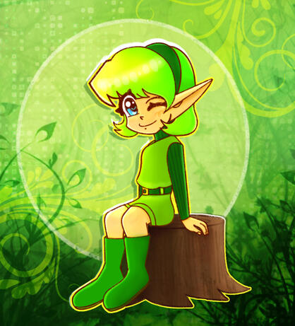 Saria from The Legend of Zelda: Ocarina of Time